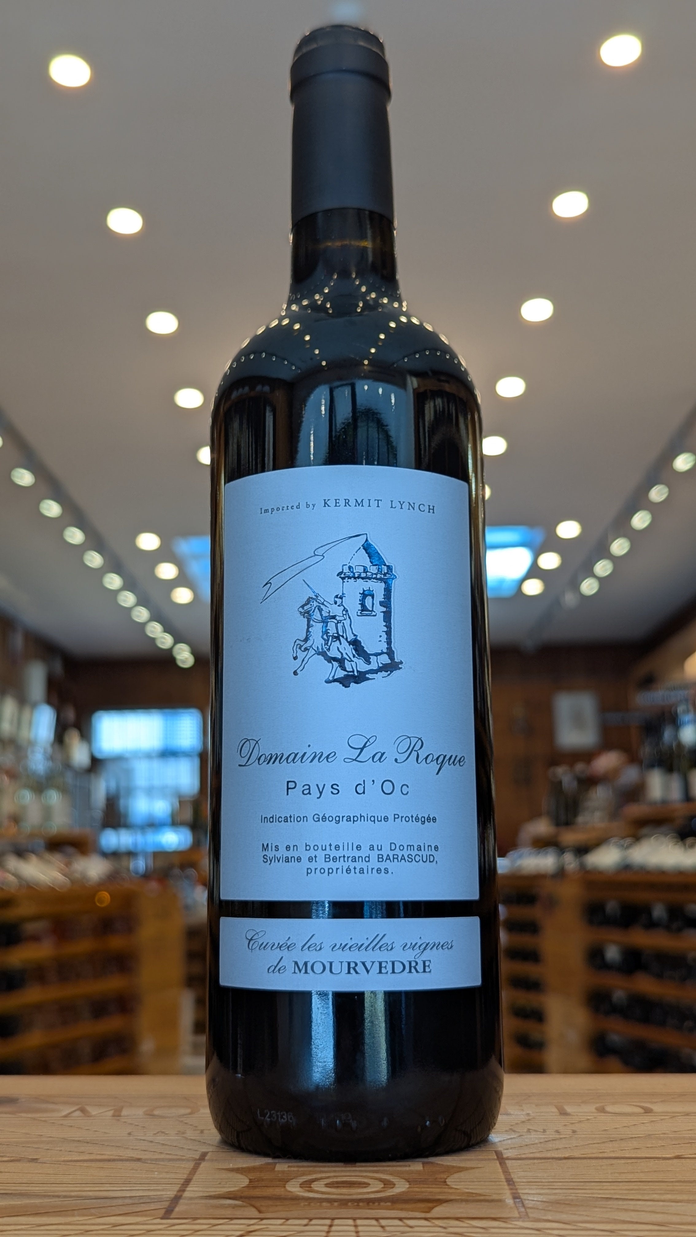 Chateau la Roque Mourvedre Pays d'Oc VV 2021 – Horseneck Wine and
