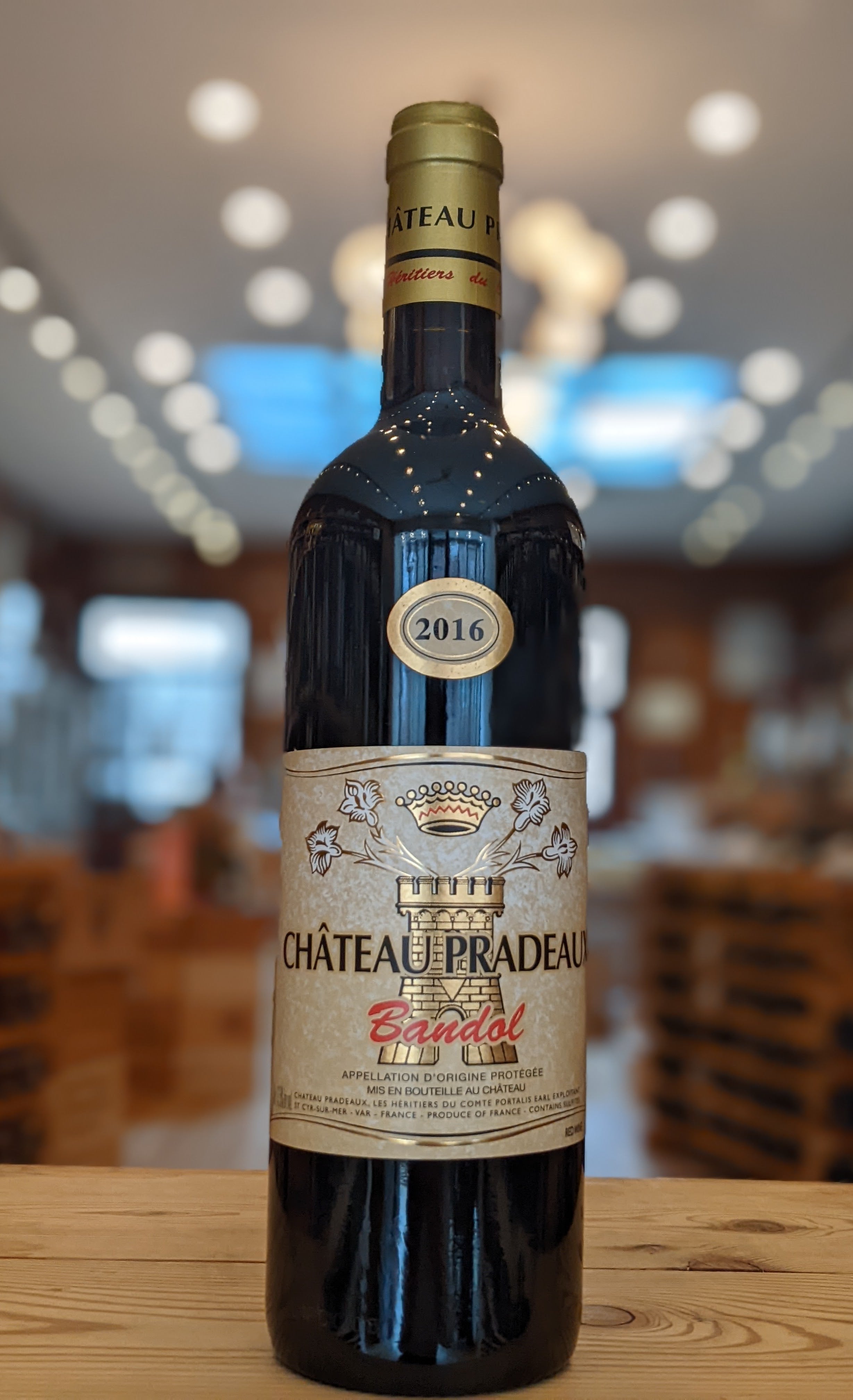 Chateau Pradeaux Bandol Rouge 2016 – Horseneck Wine and Spirits