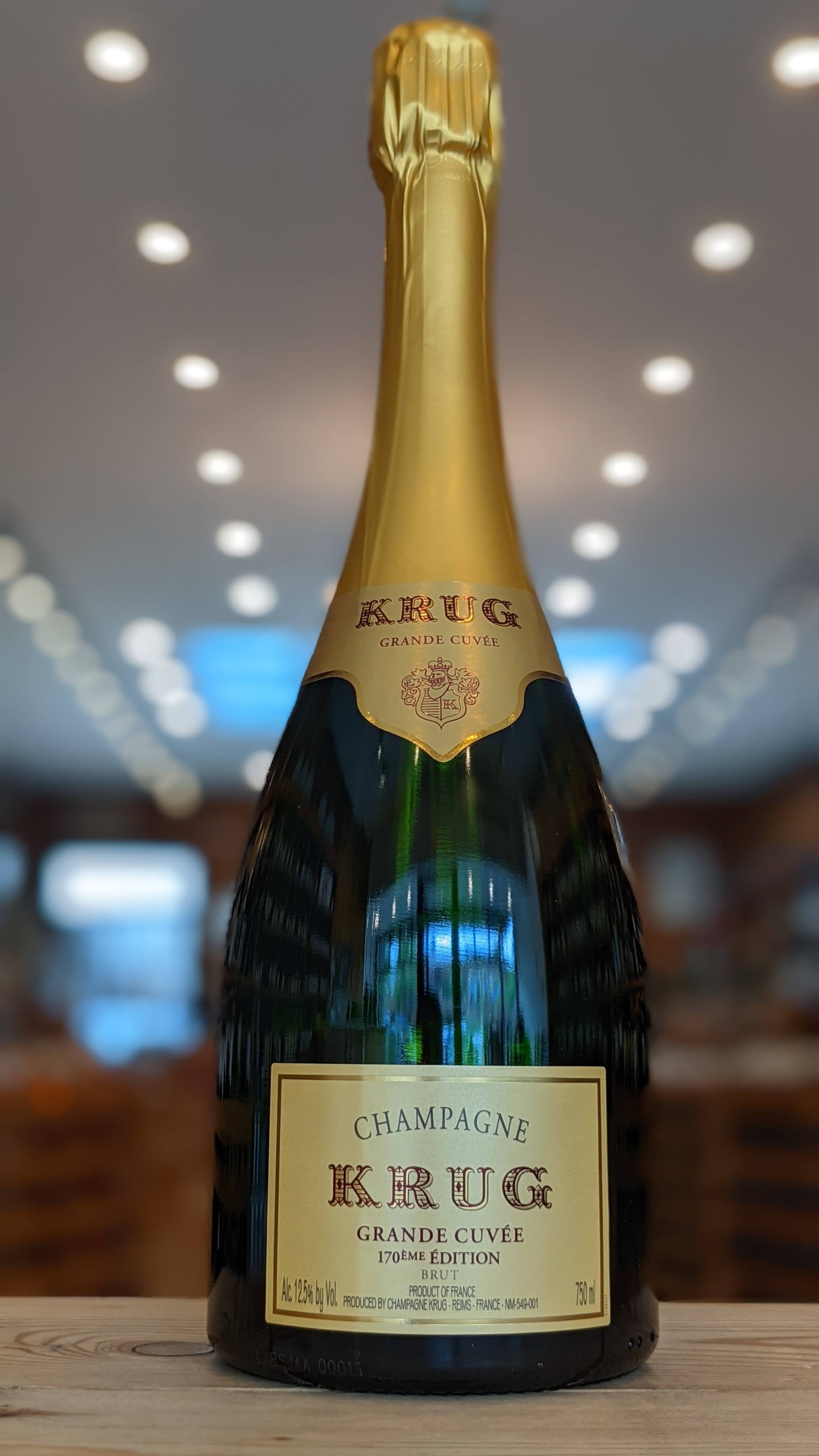 Krug Champagne Brut Grande Cuvee Horseneck ml – and Edition 750 Wine Spirits 171