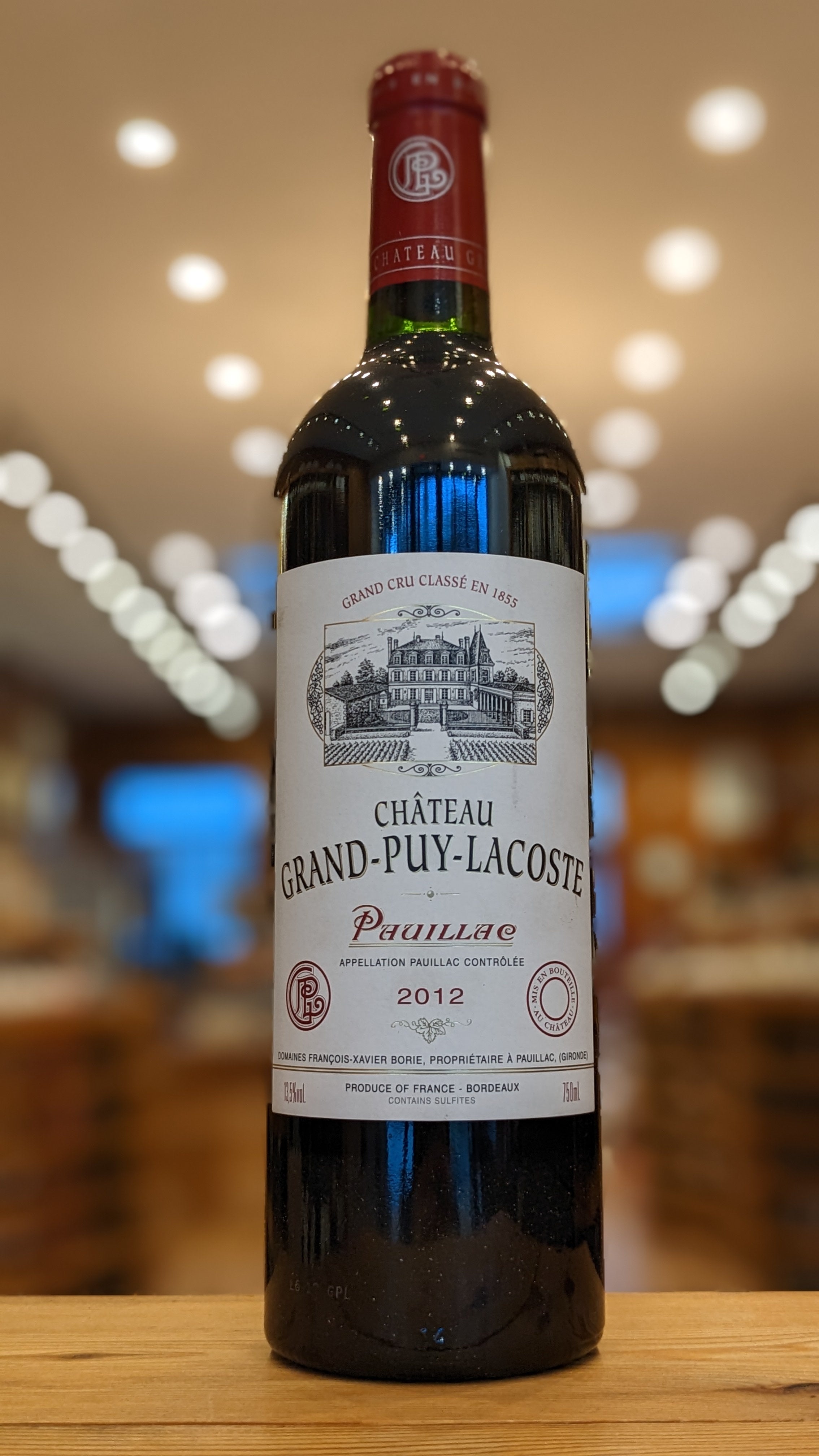 Siesta tro jeg behøver Chateau Grand-Puy-Lacoste Pauillac 2012 – Horseneck Wine and Spirits