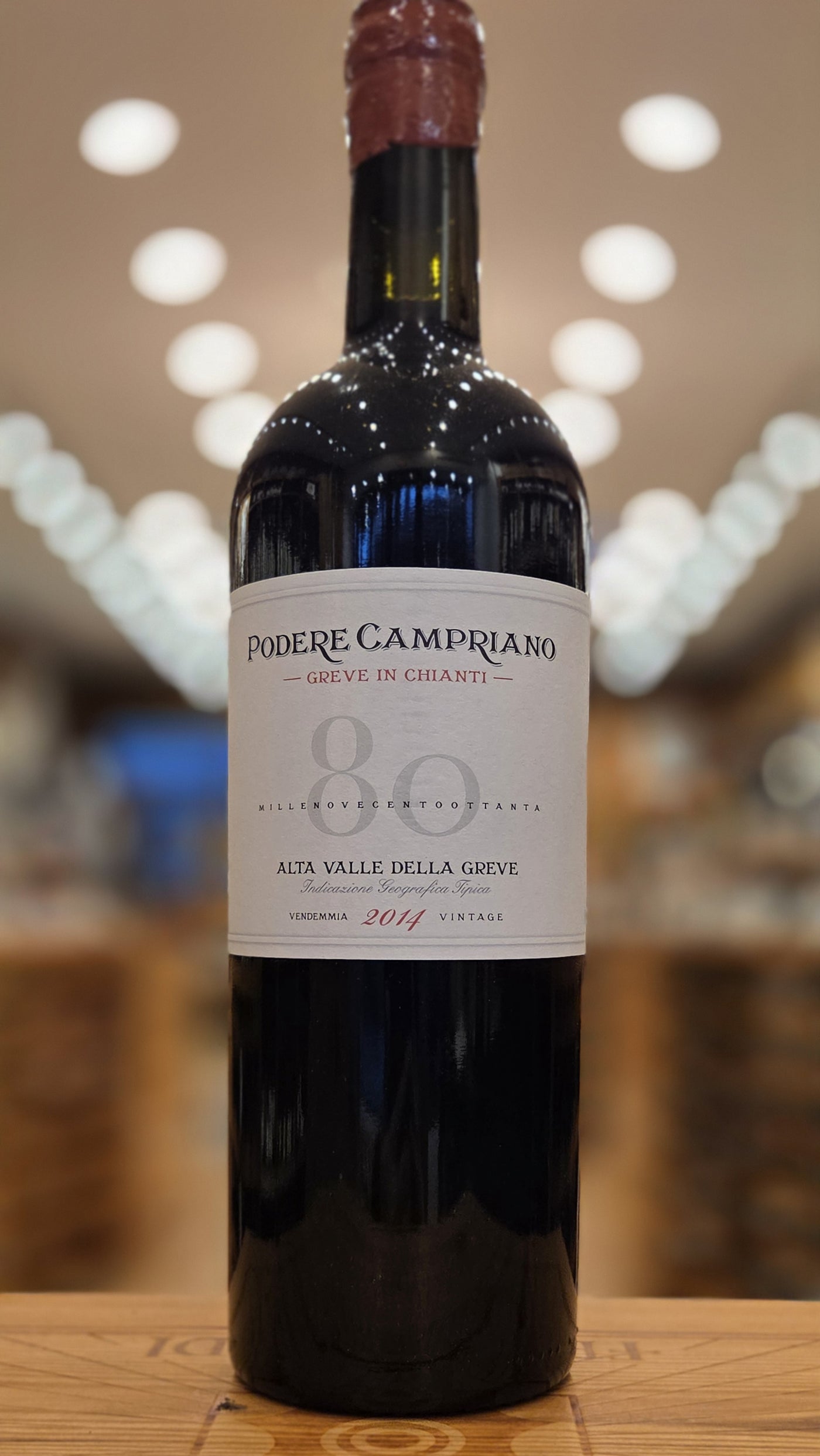 Campriano Alta Valle Della Greve Sangiovese 80 2014