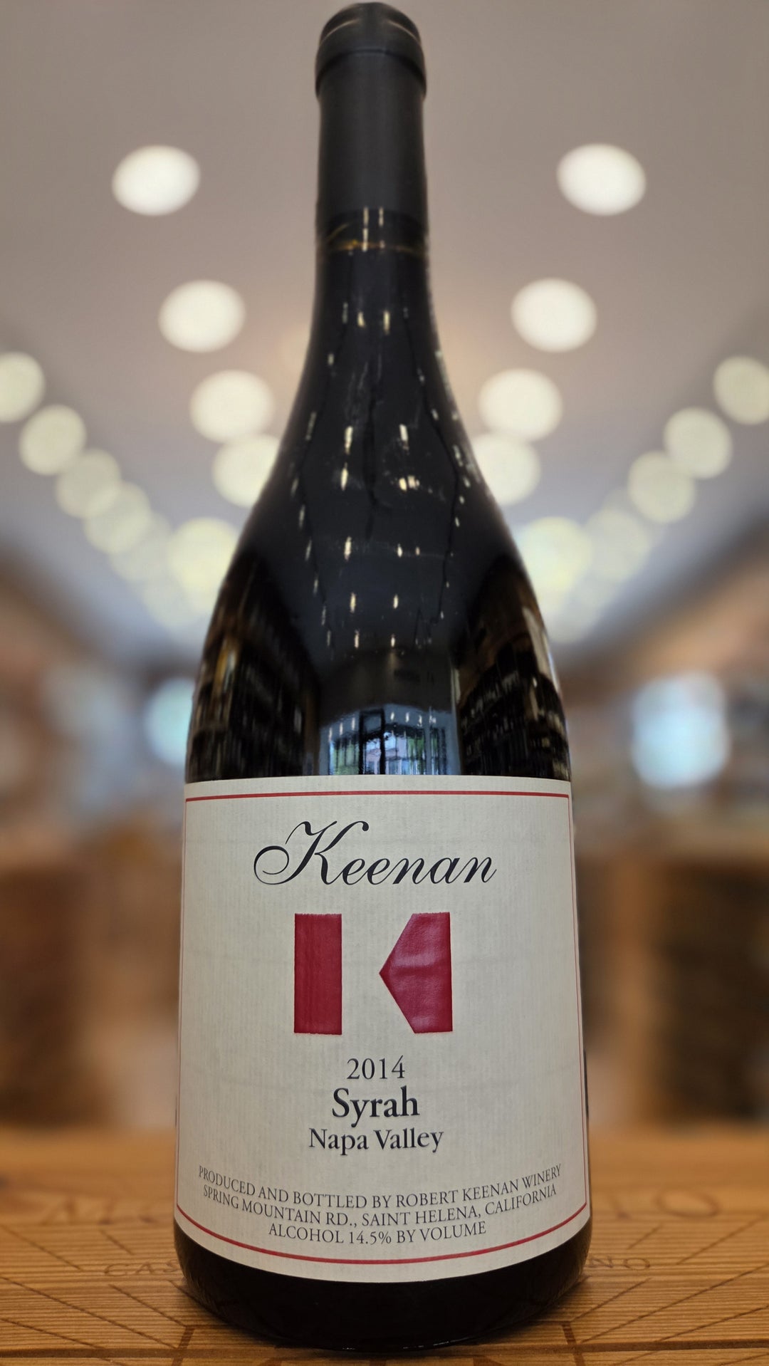 Keenan Syrah Napa 2014