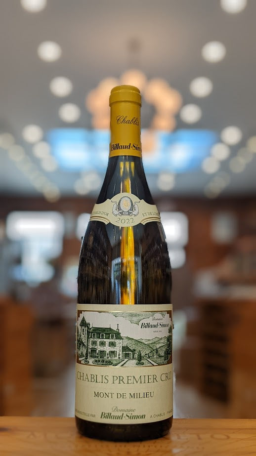 Billaud-Simon Mont de Milieu Chablis 1er Cru 2022