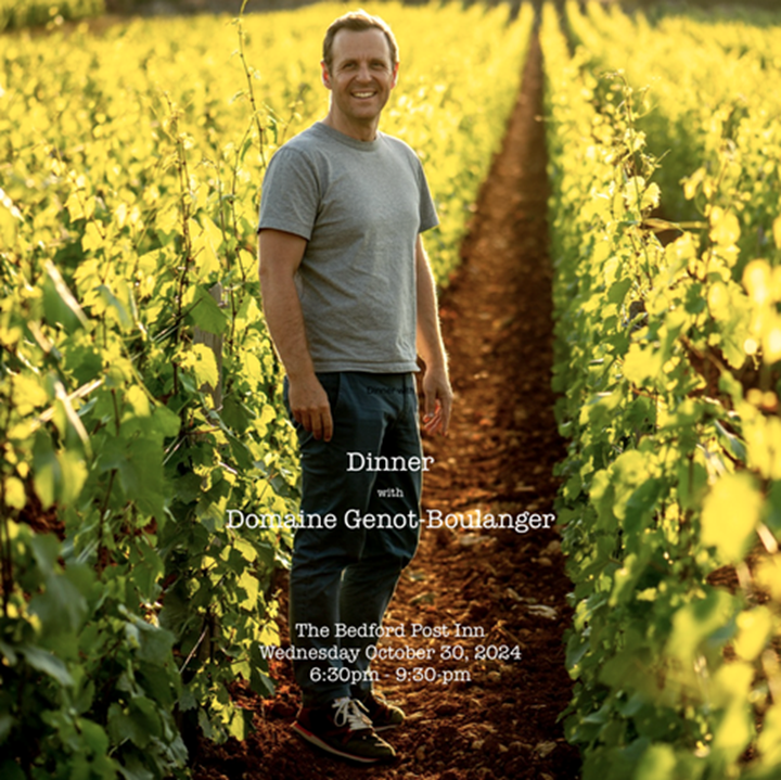 Supper Club: Dinner with Domaine Genot-Boulanger