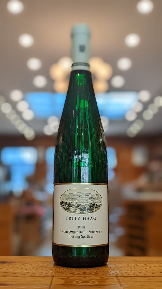Fritz Haag Brauneberger Juffer Sonnenuhr Riesling Spatlese 2018