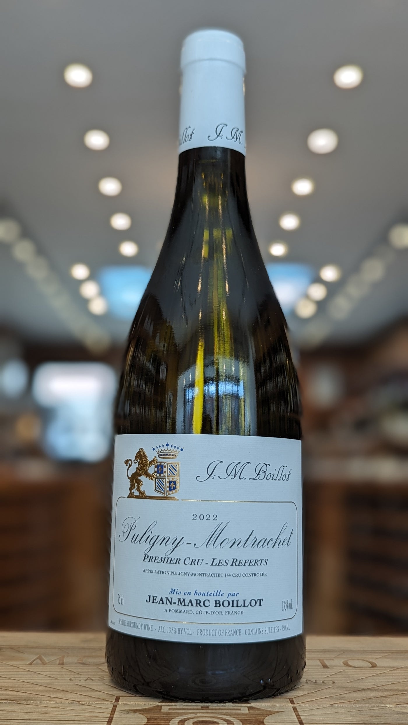 J.M. Boillot 1er cru Les Referts Puligny Montrachet 2022