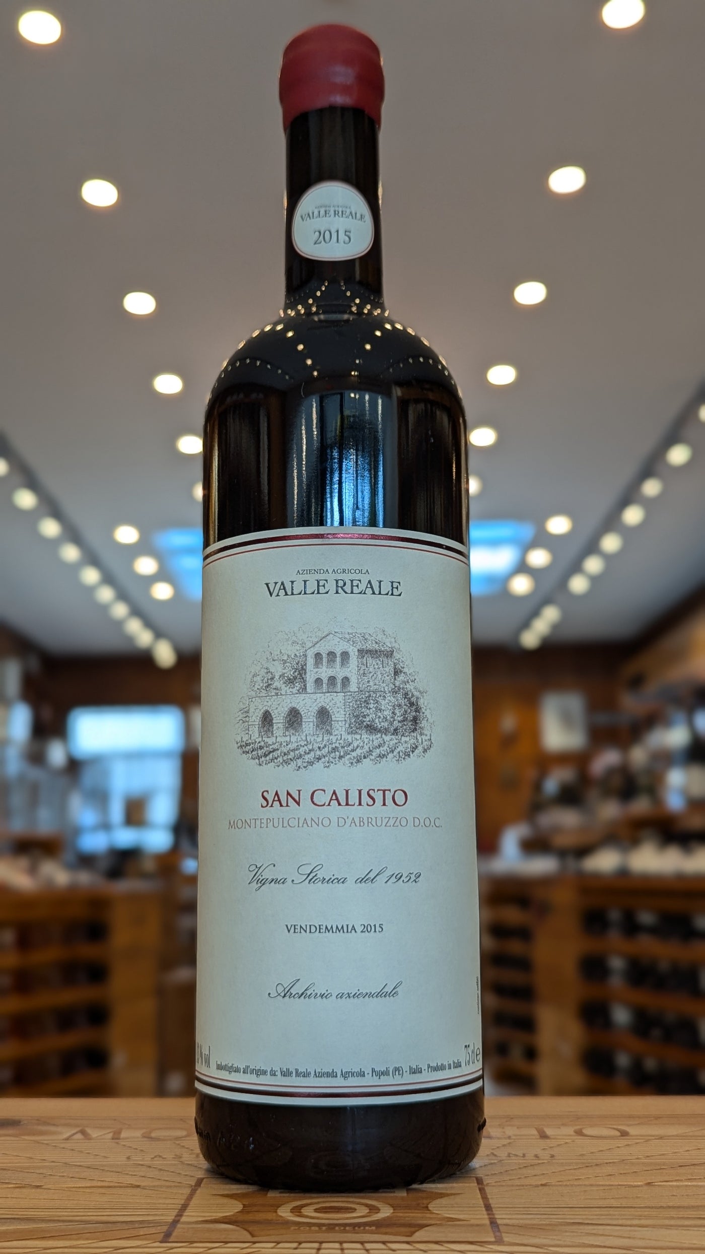 Valle Reale 'San Calisto' Montepulciano d'Abruzzo 2015