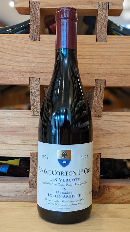 Domaine Follin-Arbelet 'Les Vercots' Aloxe-Corton 1er cru 2022