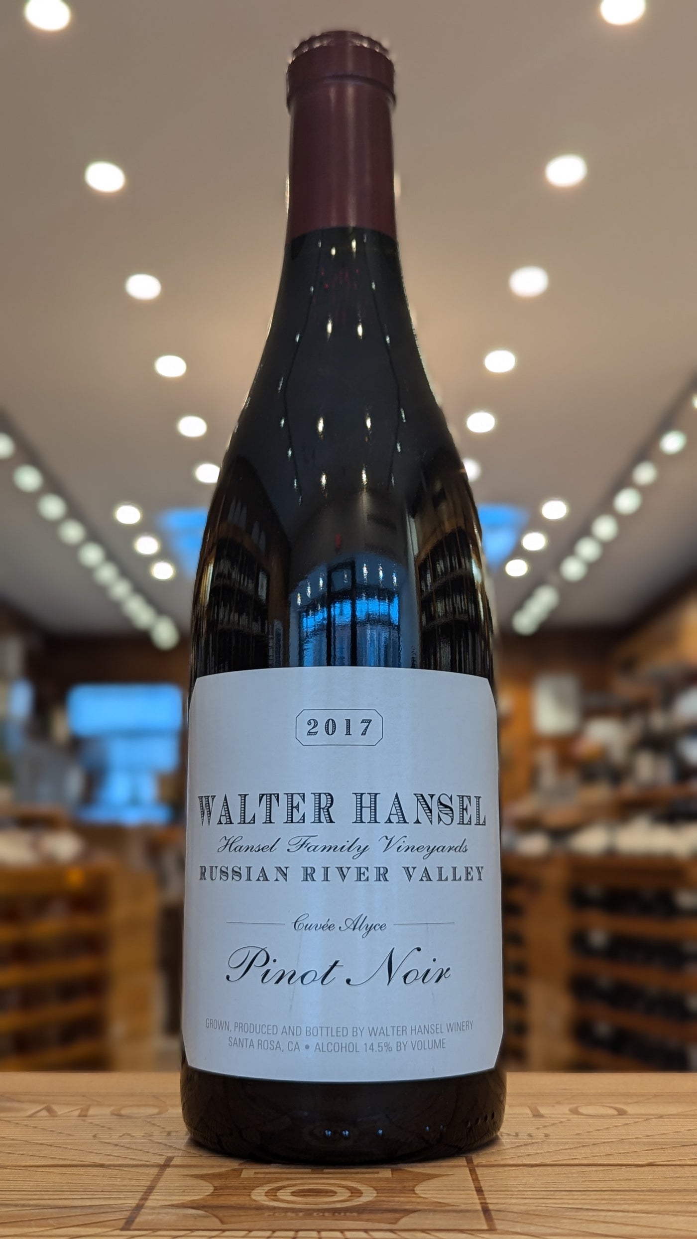 Walter Hansel Cuvee Alyce Pinot Noir 2017