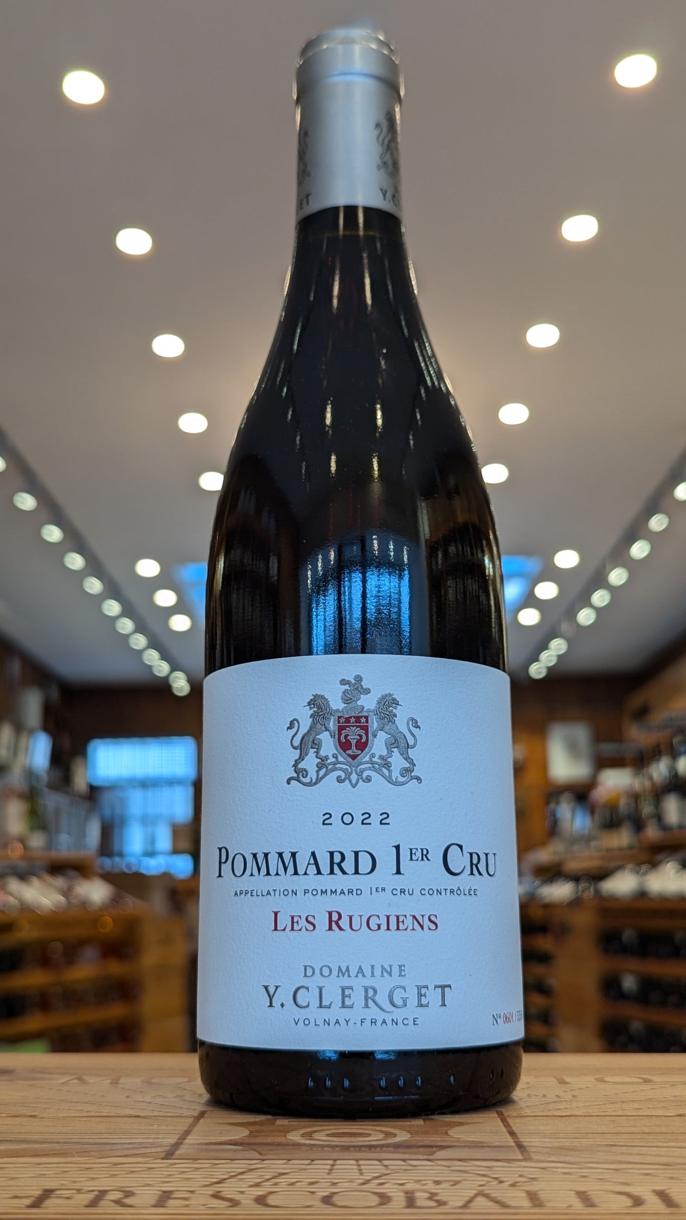 Domaine Yvon Clerget Les Rugiens Pommard 1er Cru 2022