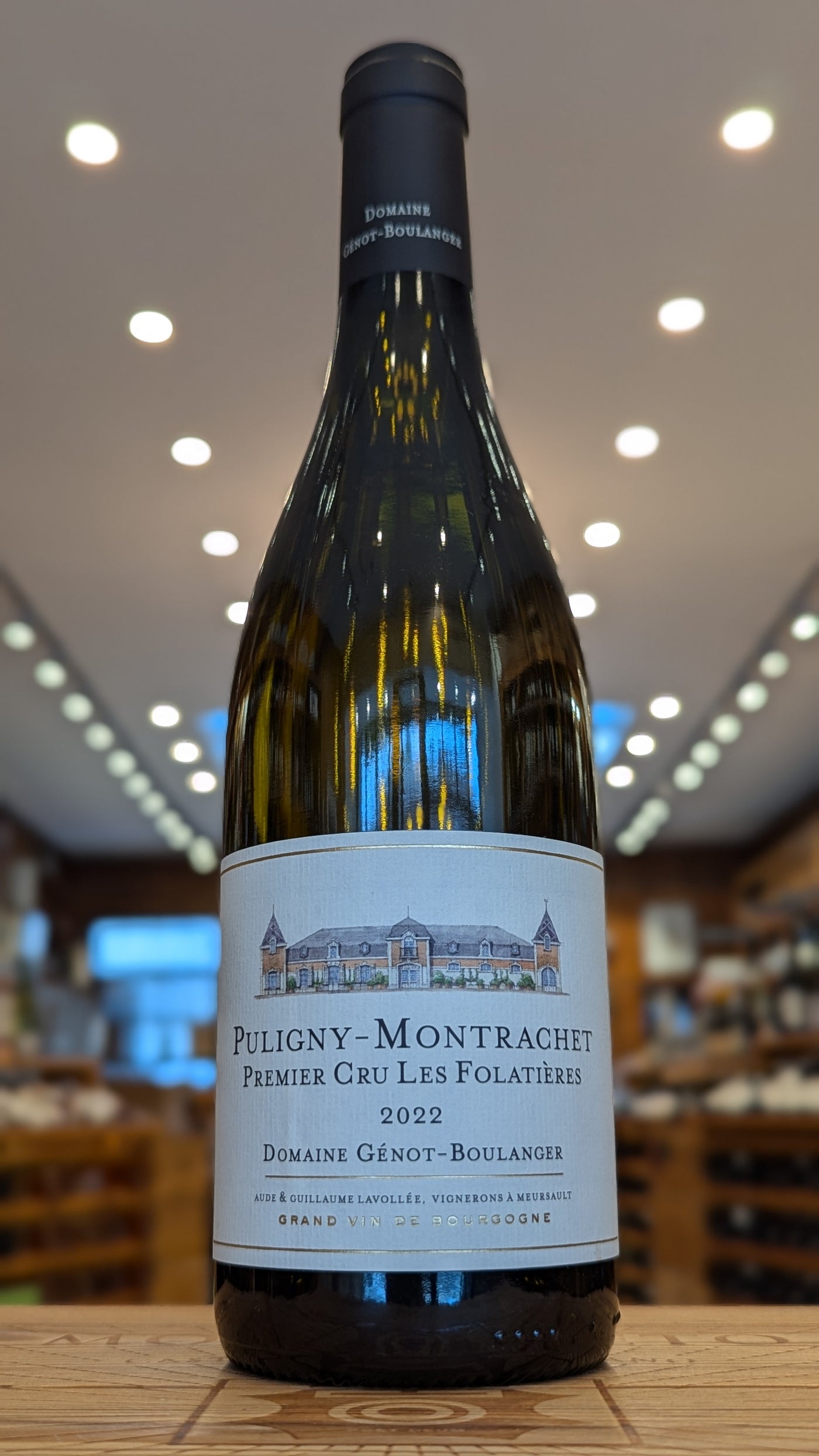 Domaine Genot-Boulanger 'Les Folatieres' Puligny-Montrachet 1er Cru 2022