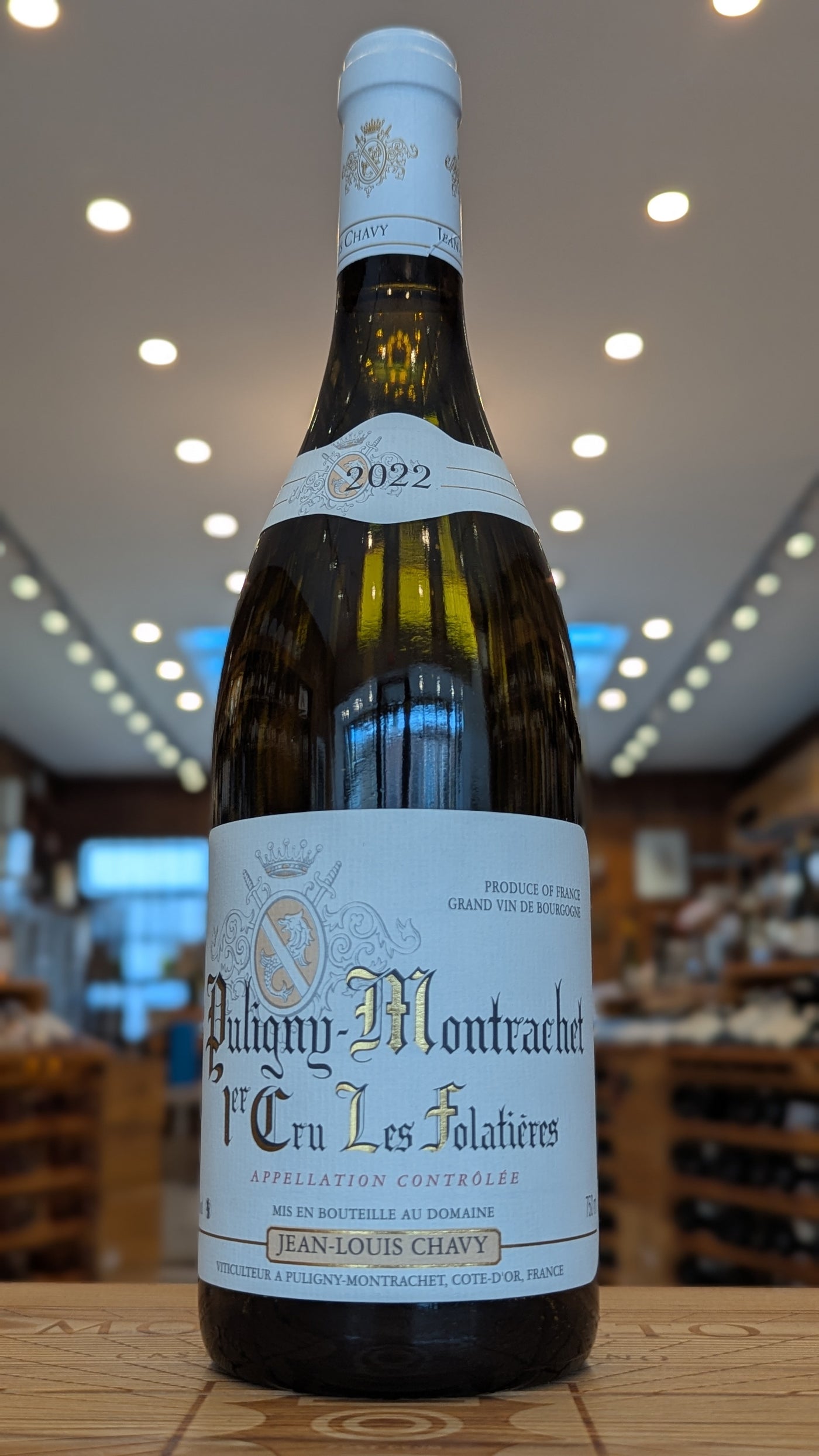 Jean-Louis Chavy Les Folatieres Puligny-Montrachet 1er Cru 2022