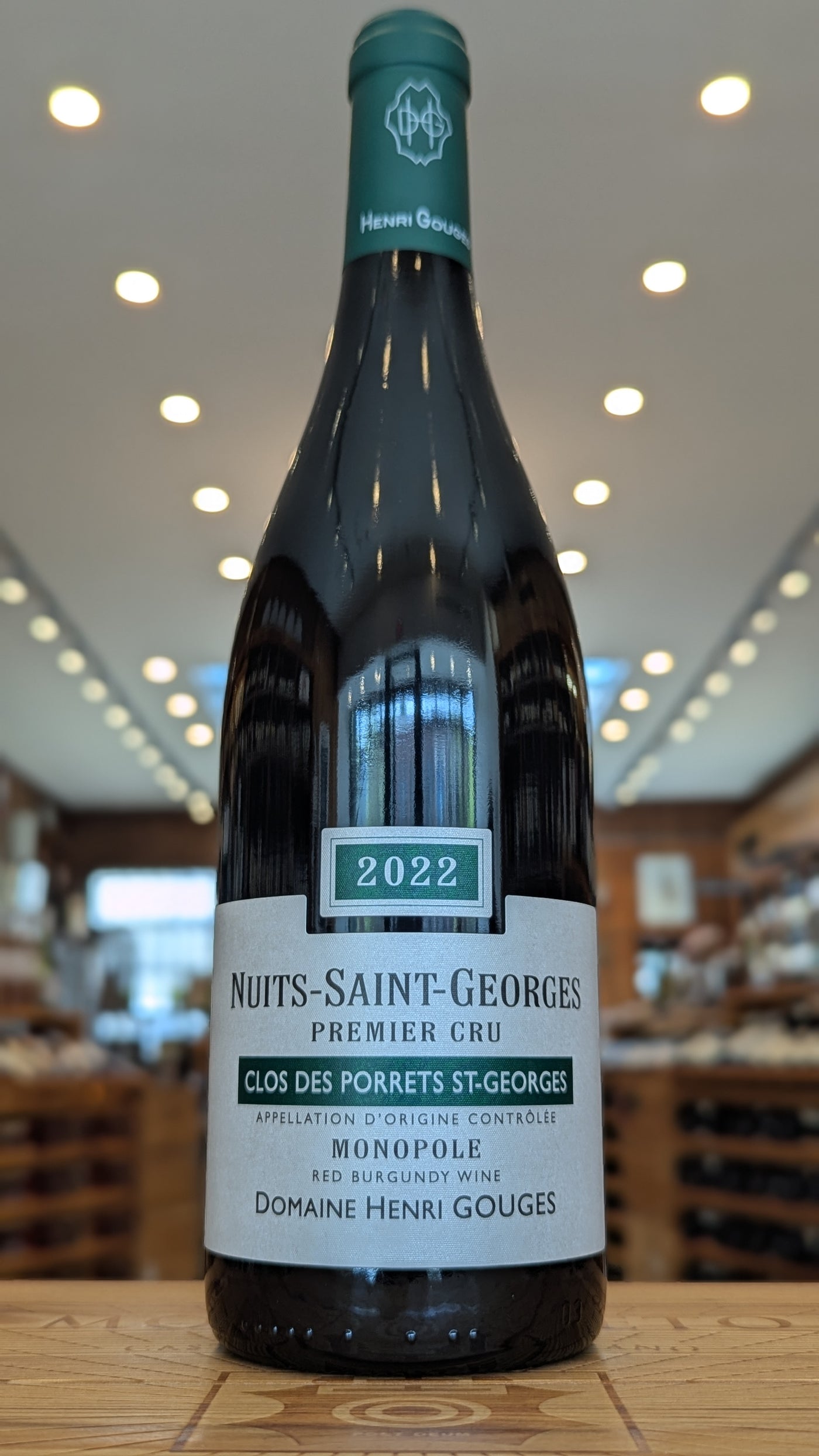Domaine Henri Gouges Clos des Porrets Saint Georges Nuits-St-Georges 1er Cru 2022