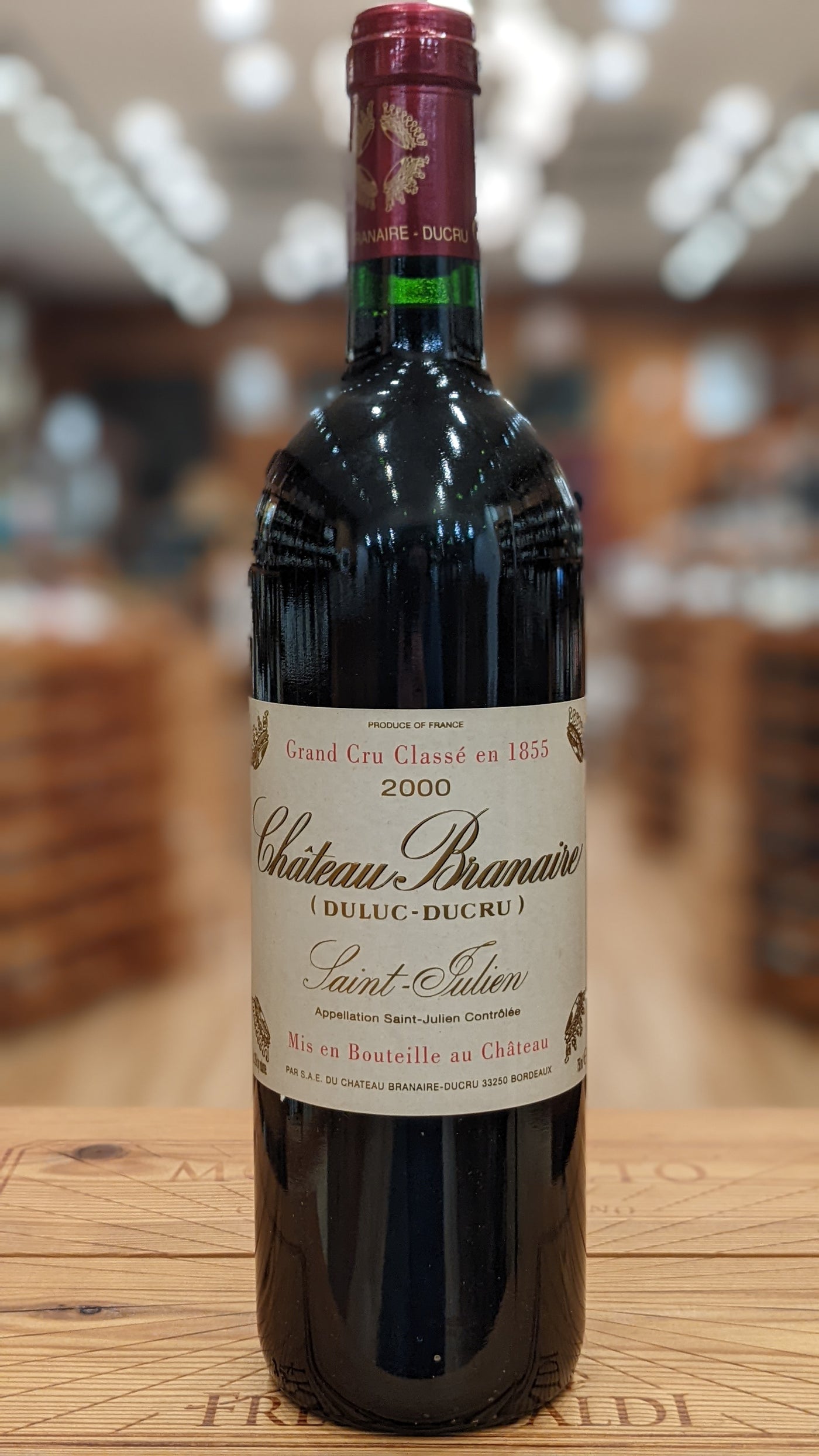 Chateau Branaire Ducru Saint-Julien 2000