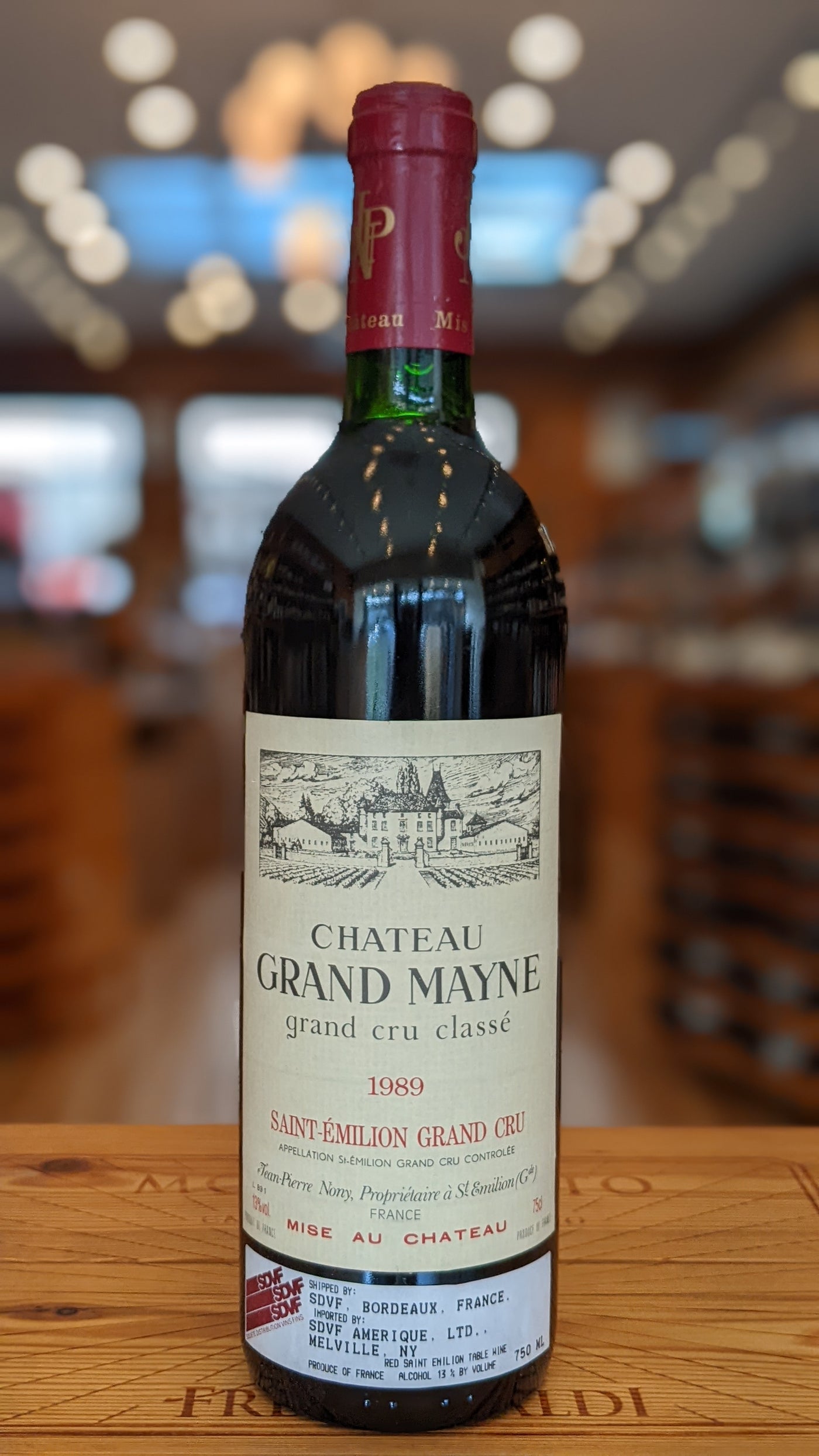 Chateau Grand Mayne Saint-Emilion 1989