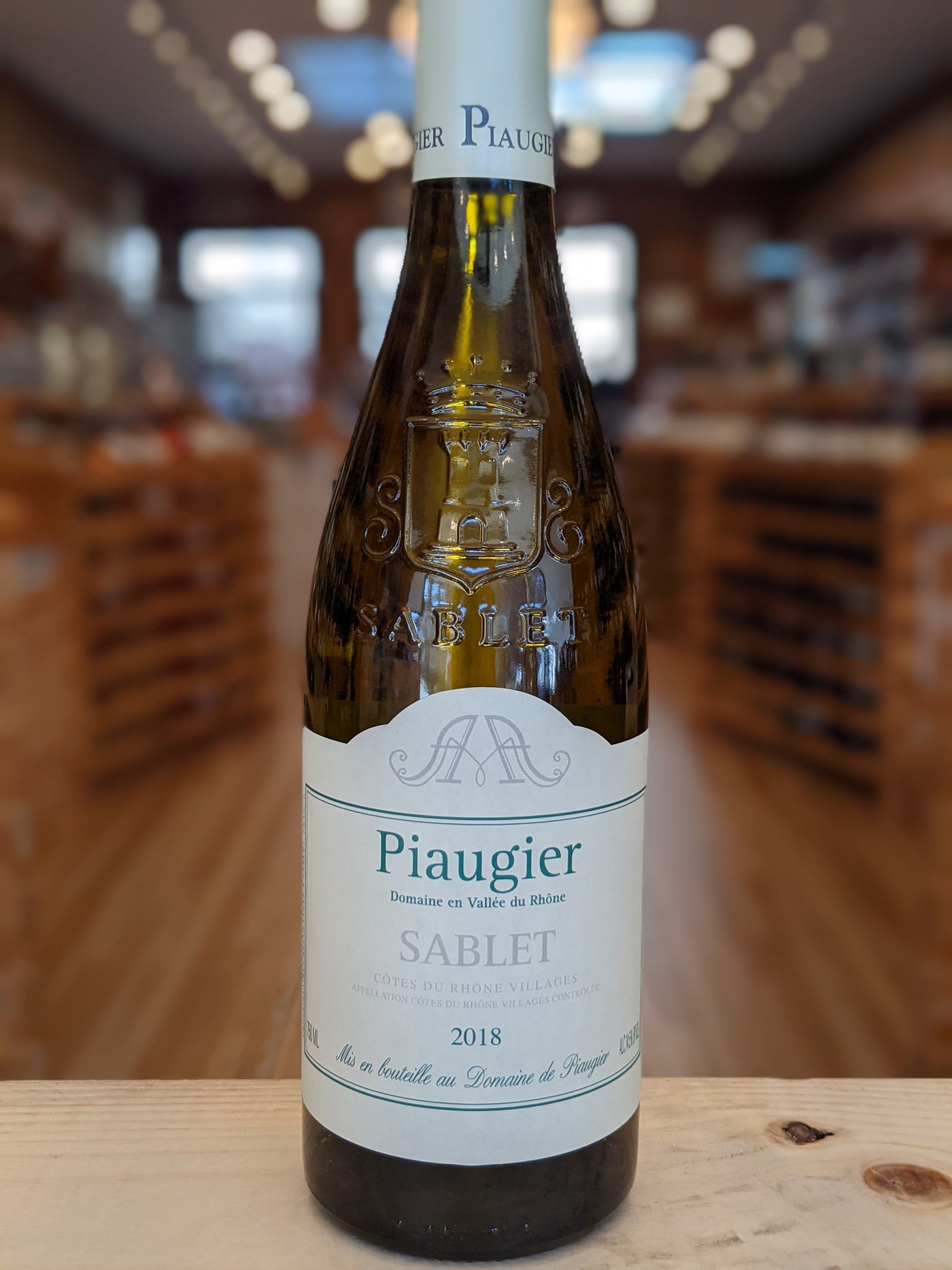 Dom Piaugier Sablet Blanc 2018 CT