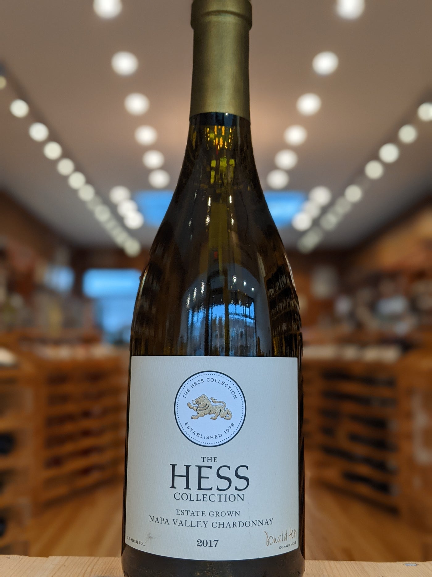 Hess Collection Napa Valley Chardonnay 2017