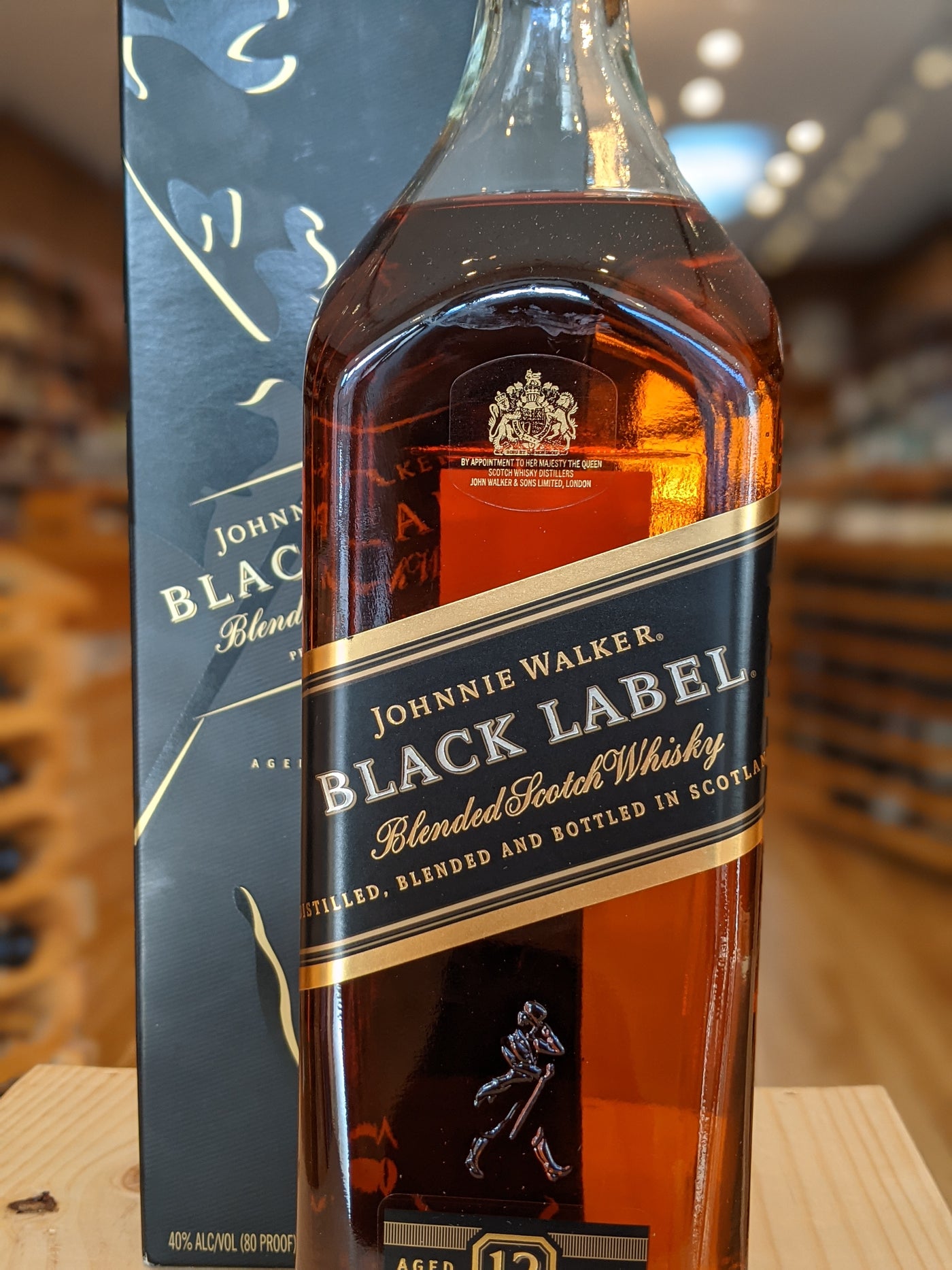 Johnnie Walker Scotch Black Label 750 ml