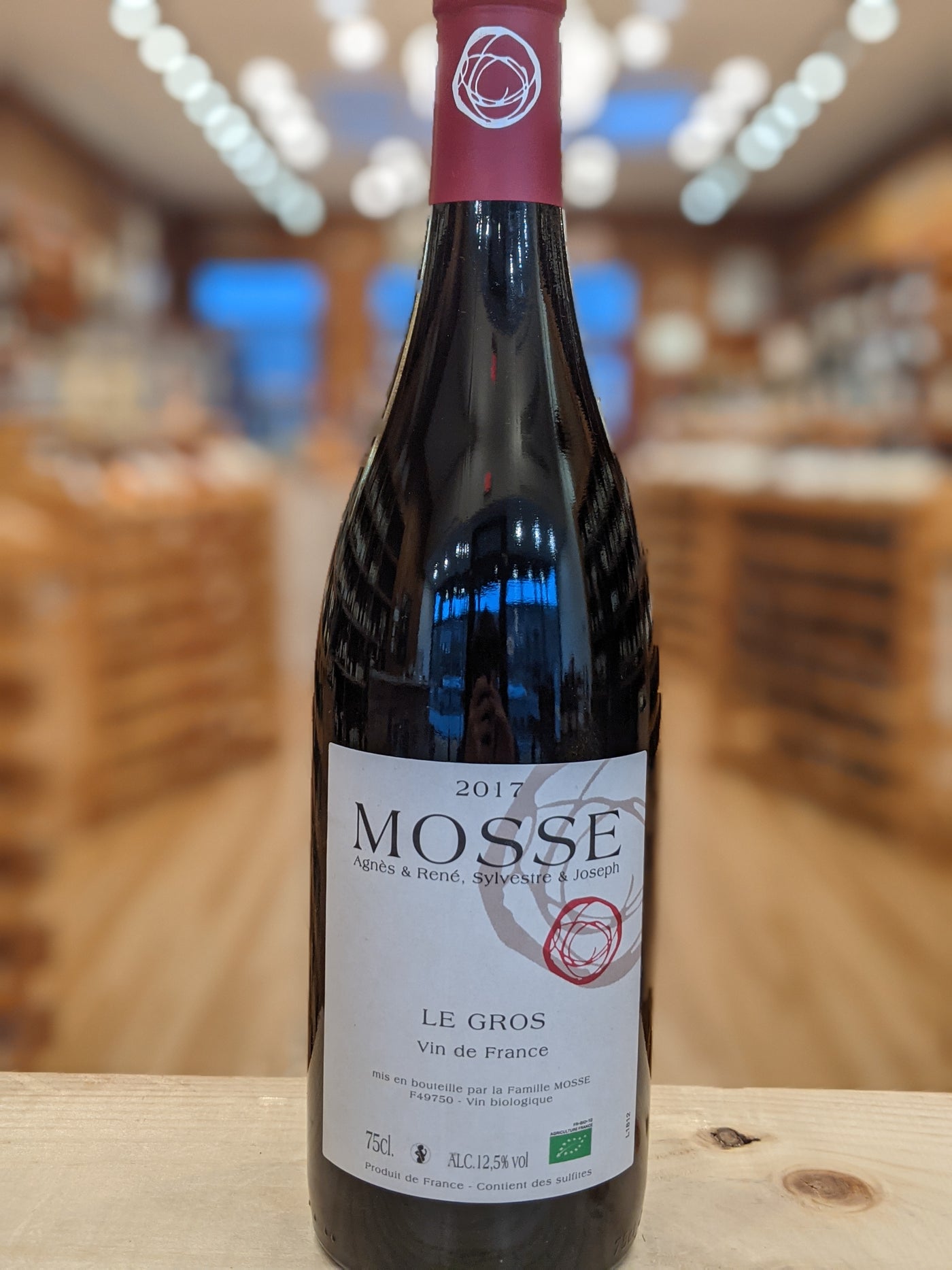 Domaine Agnes and Rene Mosse Le Gros 2017