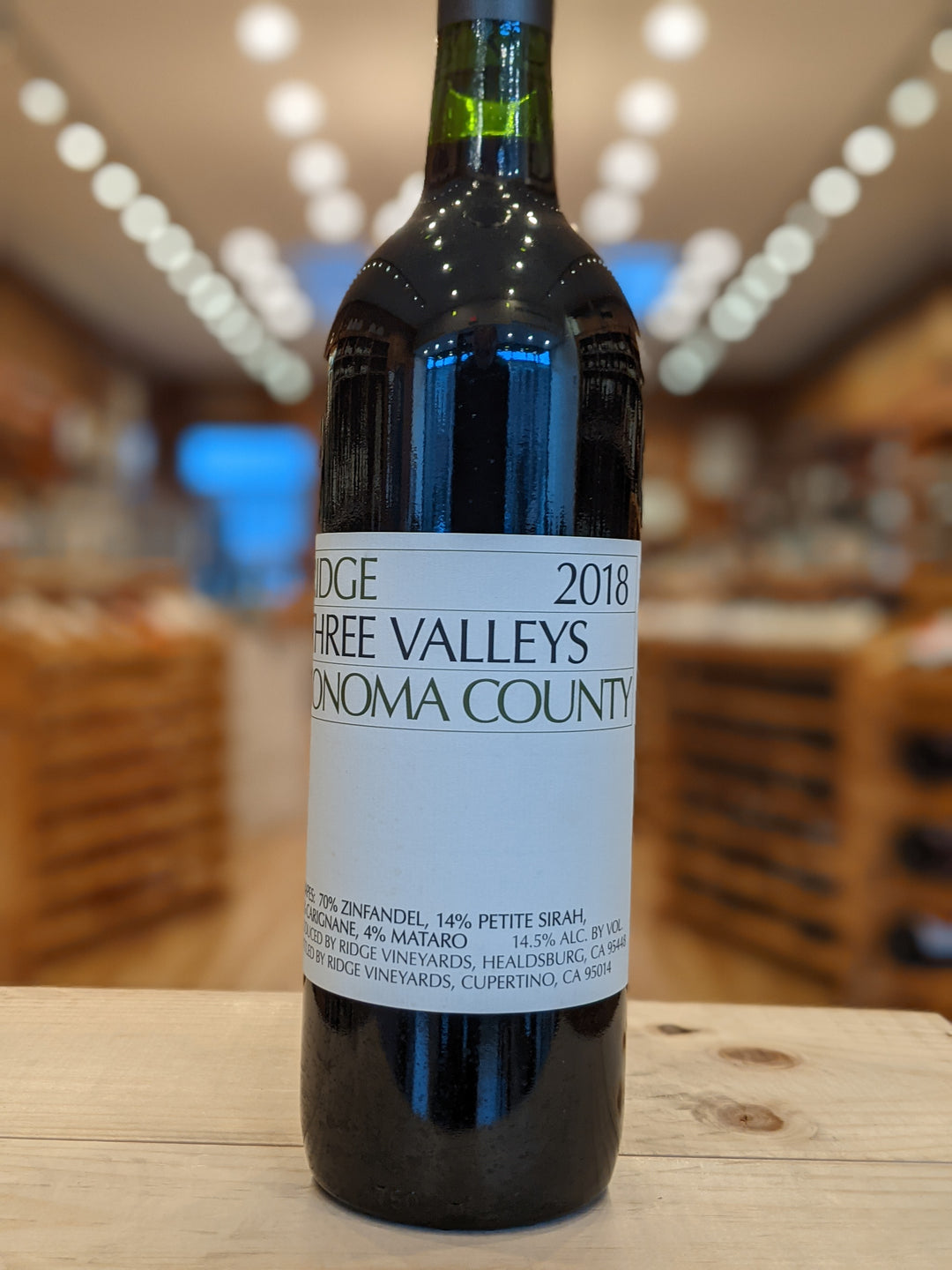 Ridge Vineyards Three Valleys Zinfandel Blend 2021