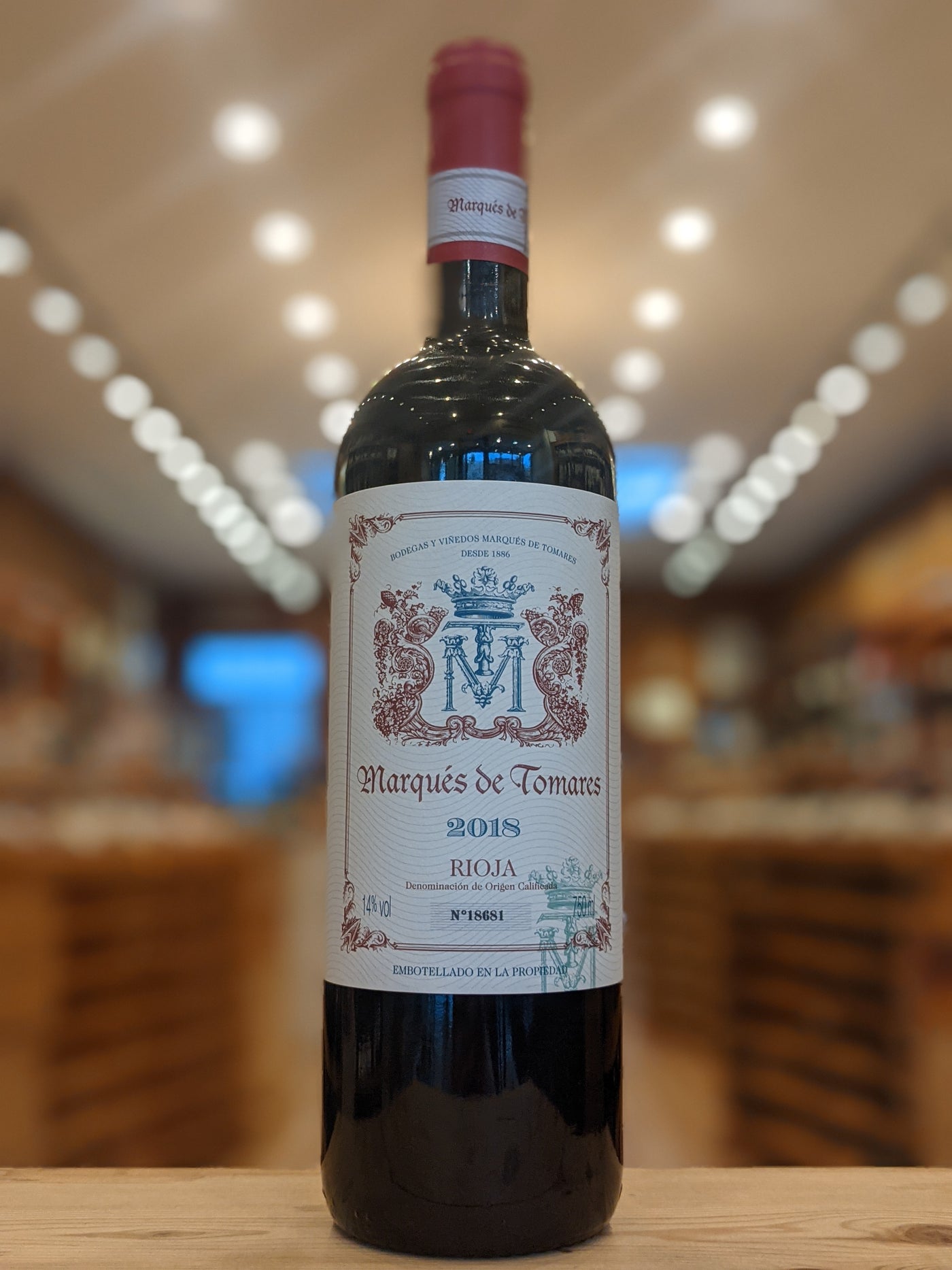 Marques de Tomares Rioja 2018