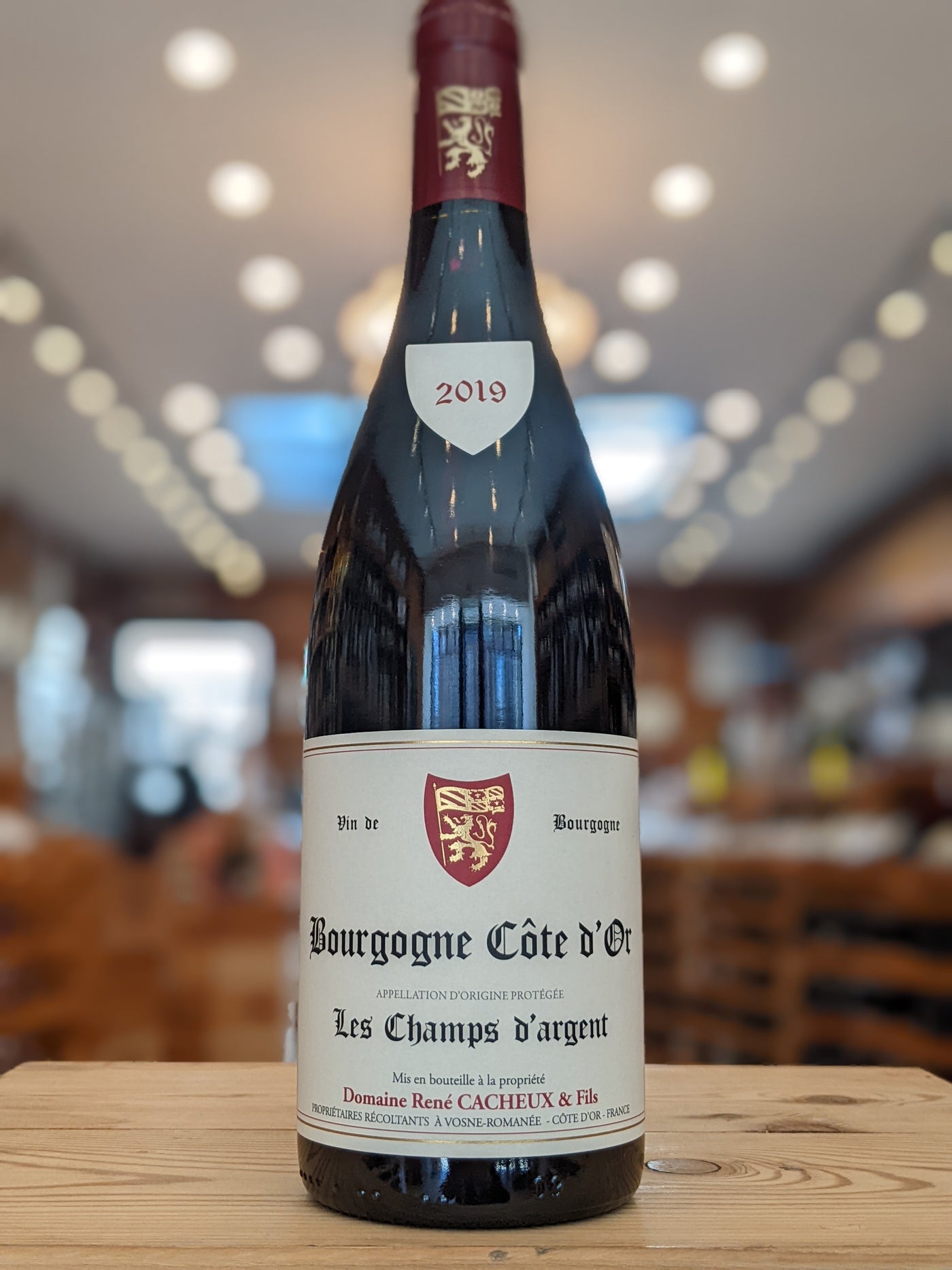 Rene Cacheux Les Champs D'argent Bourgogne Cote d'Or 2019