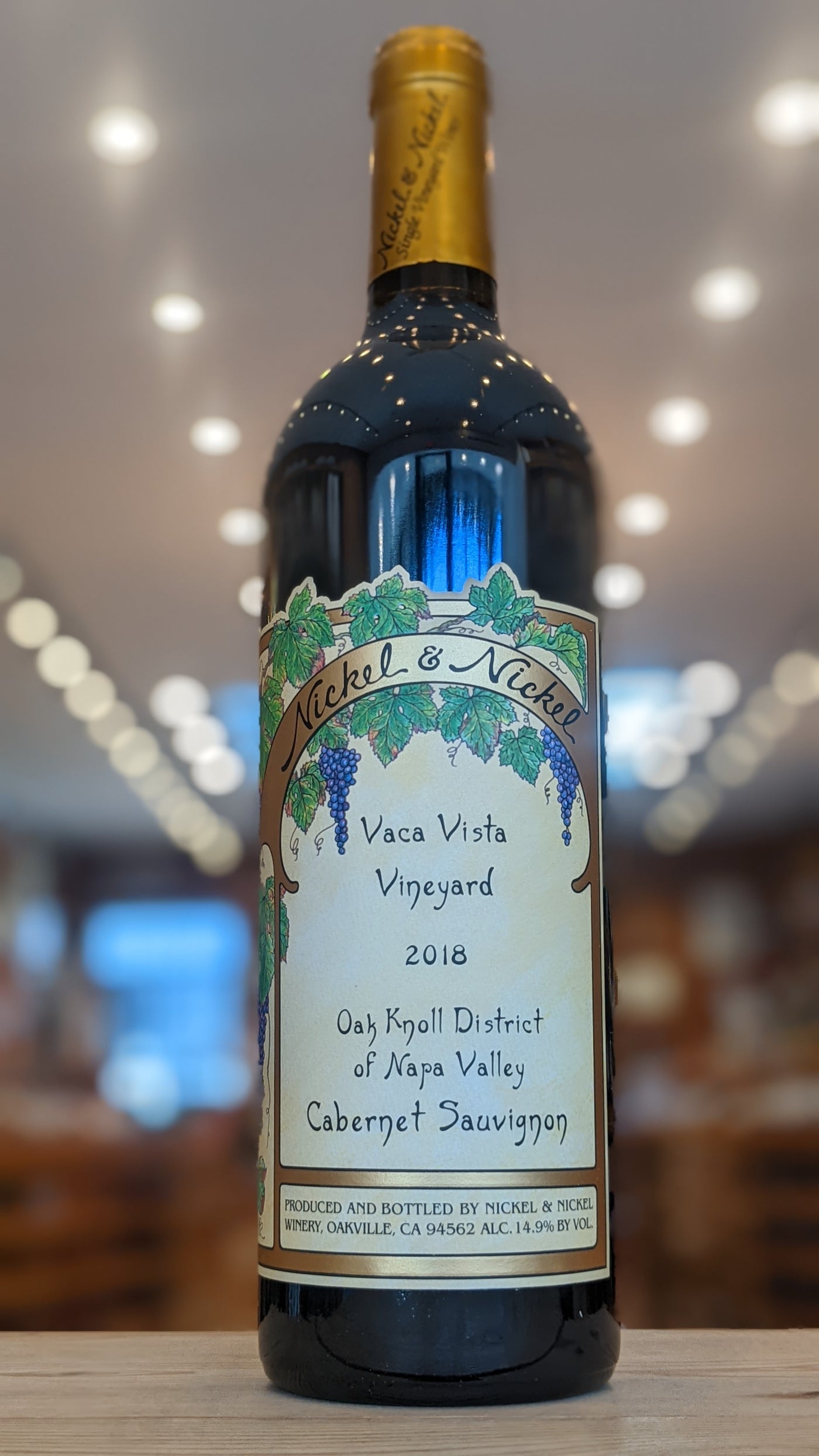 Nickel & Nickel Vaca Vista Vineyard Cabernet Sauvignon 2018