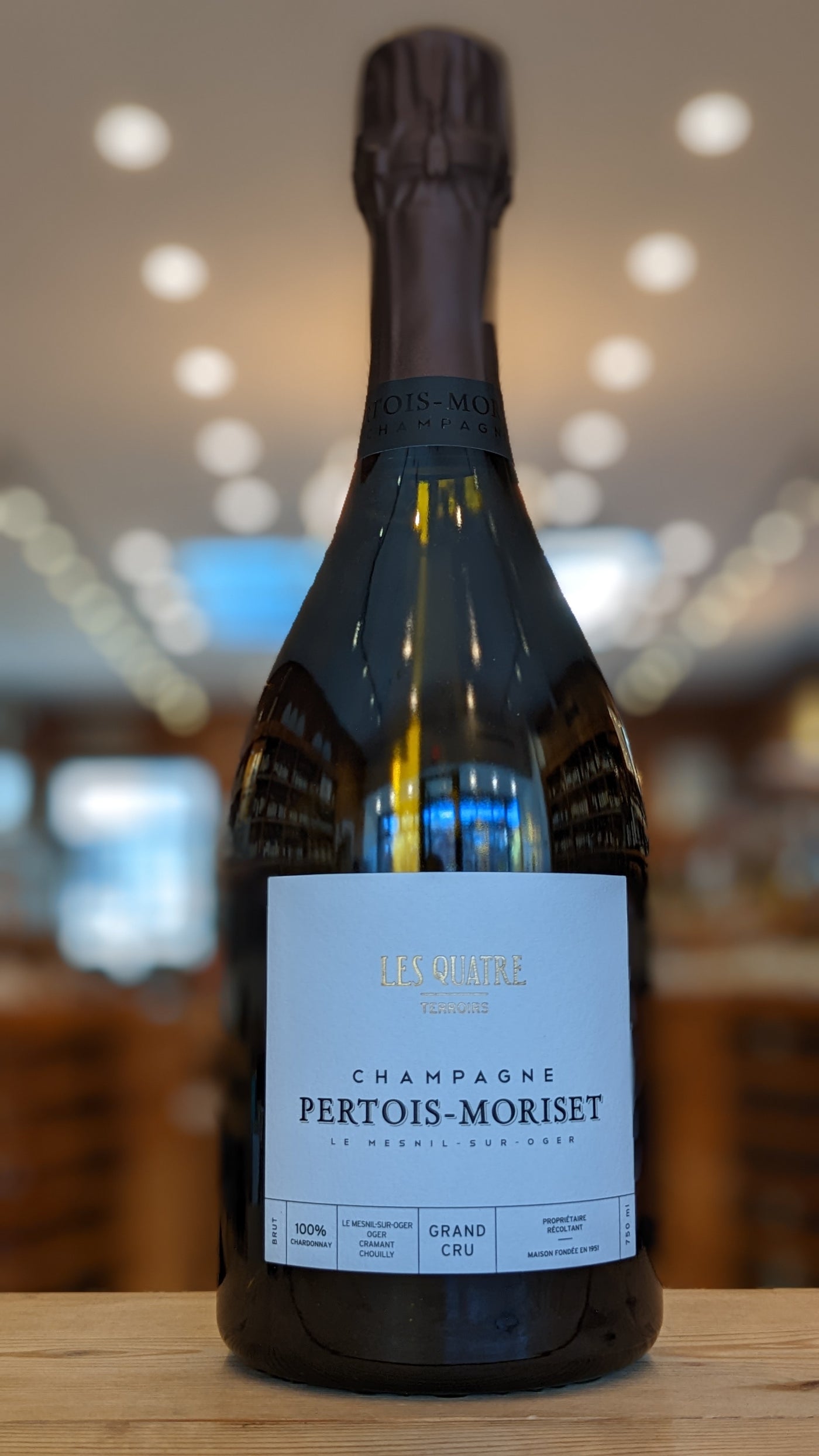 Pertois Moriset Les Quatre Terroirs Grand Cru Blanc de Blanc Champagne NV