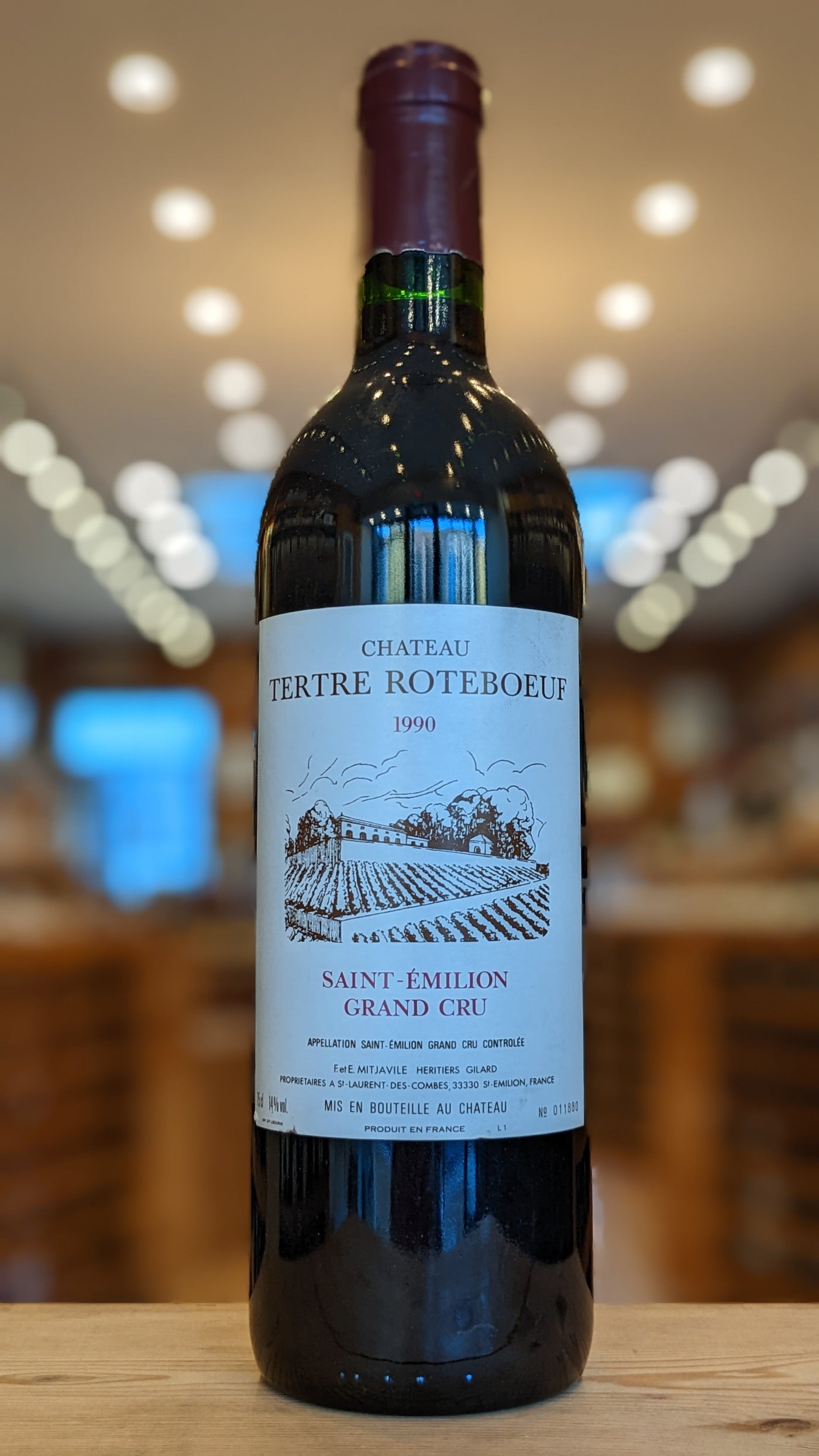 Chateau Tertre Rotebeouf St-Emilion 1990