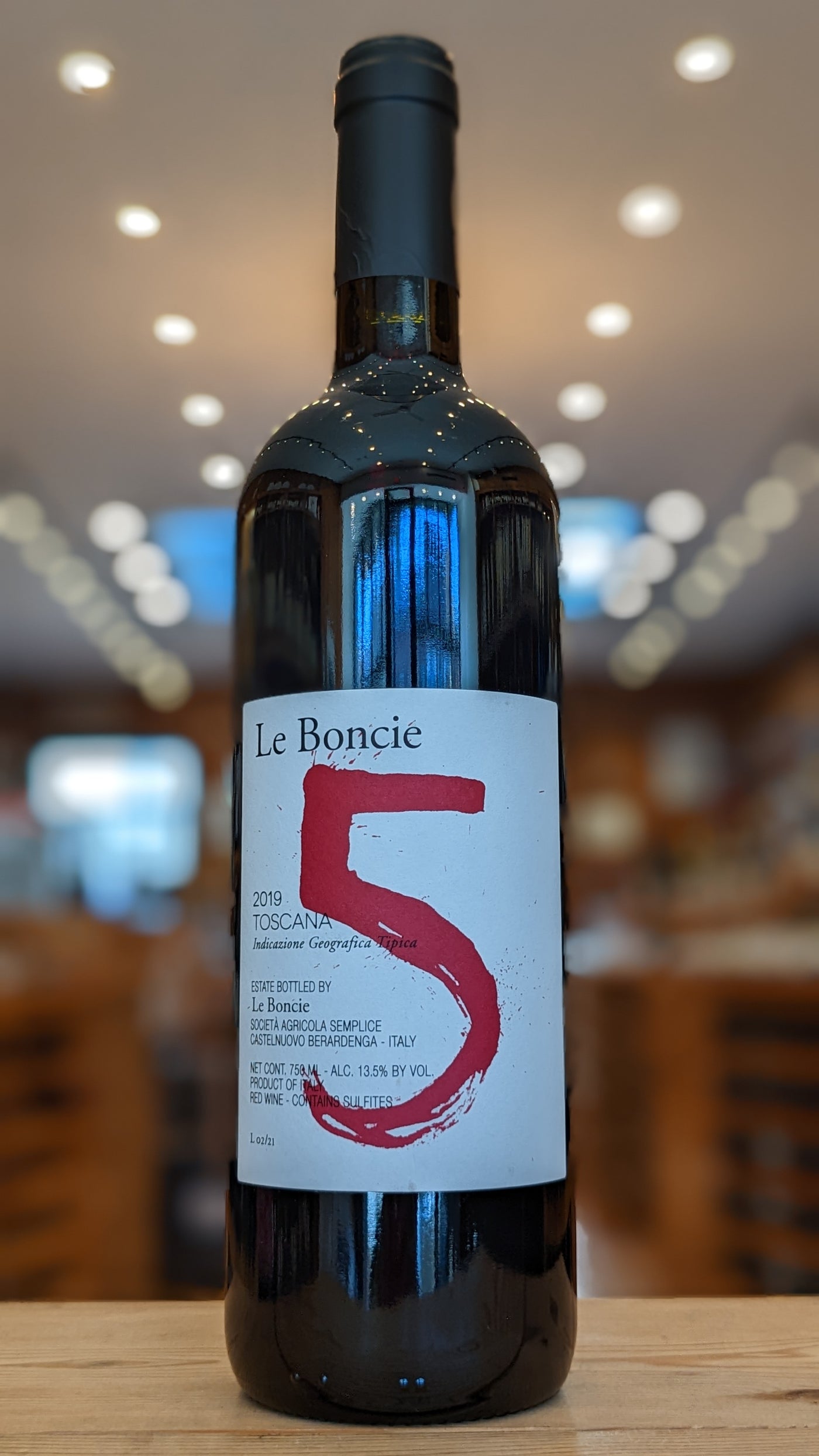 Podere Le Boncie "Cinque" Toscana Rosso 2019