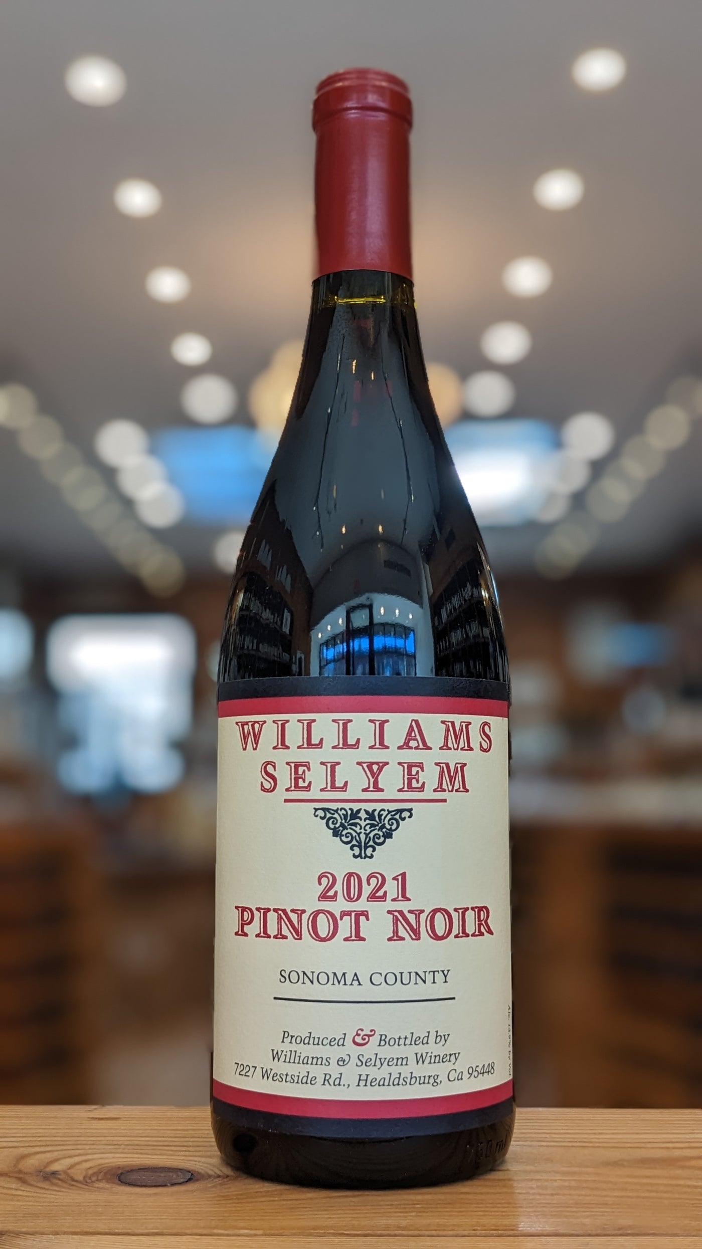 Williams Selyem Sonoma County Pinot Noir 2021