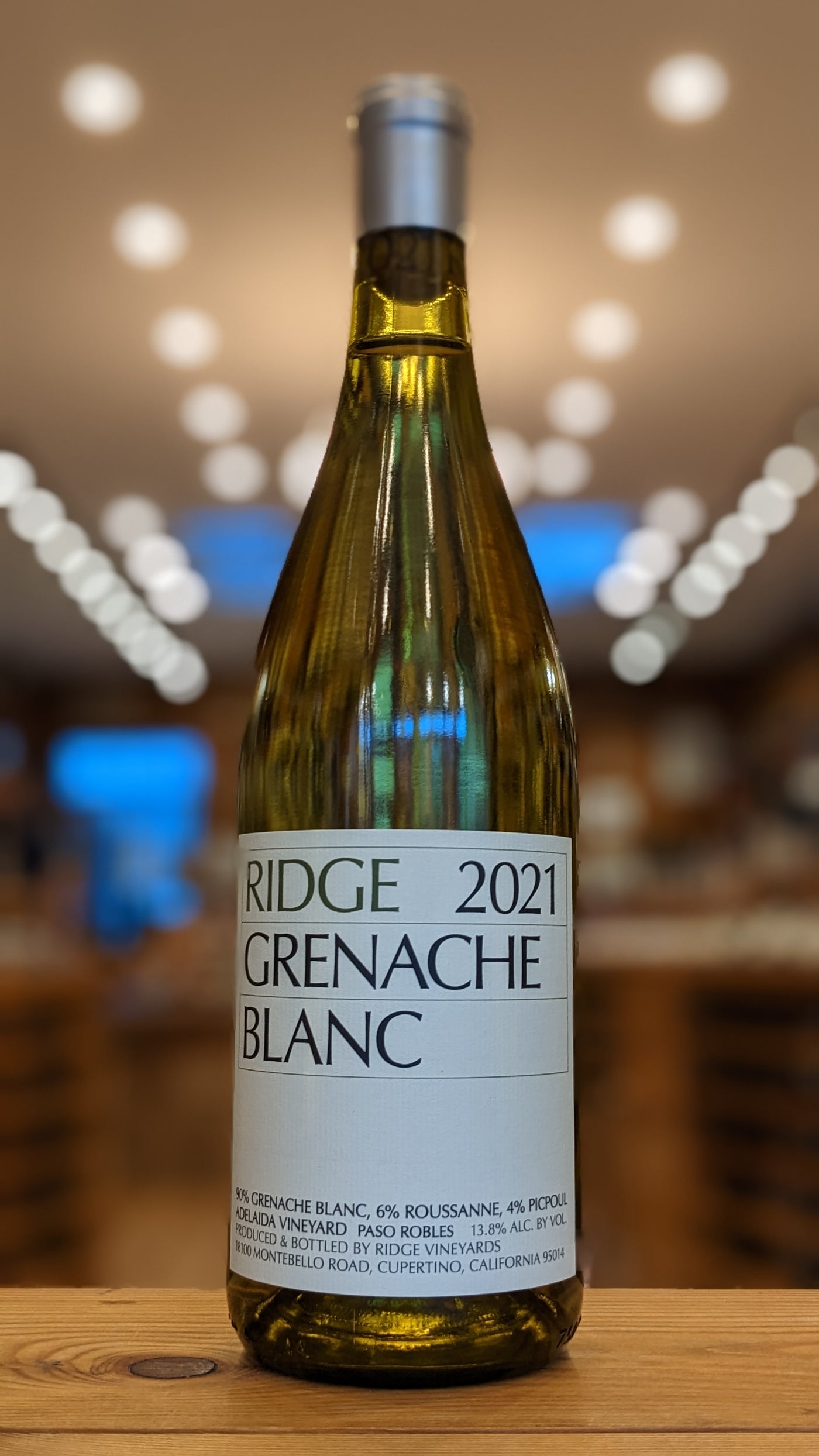 Ridge Vineyards Grenache Blanc 2021