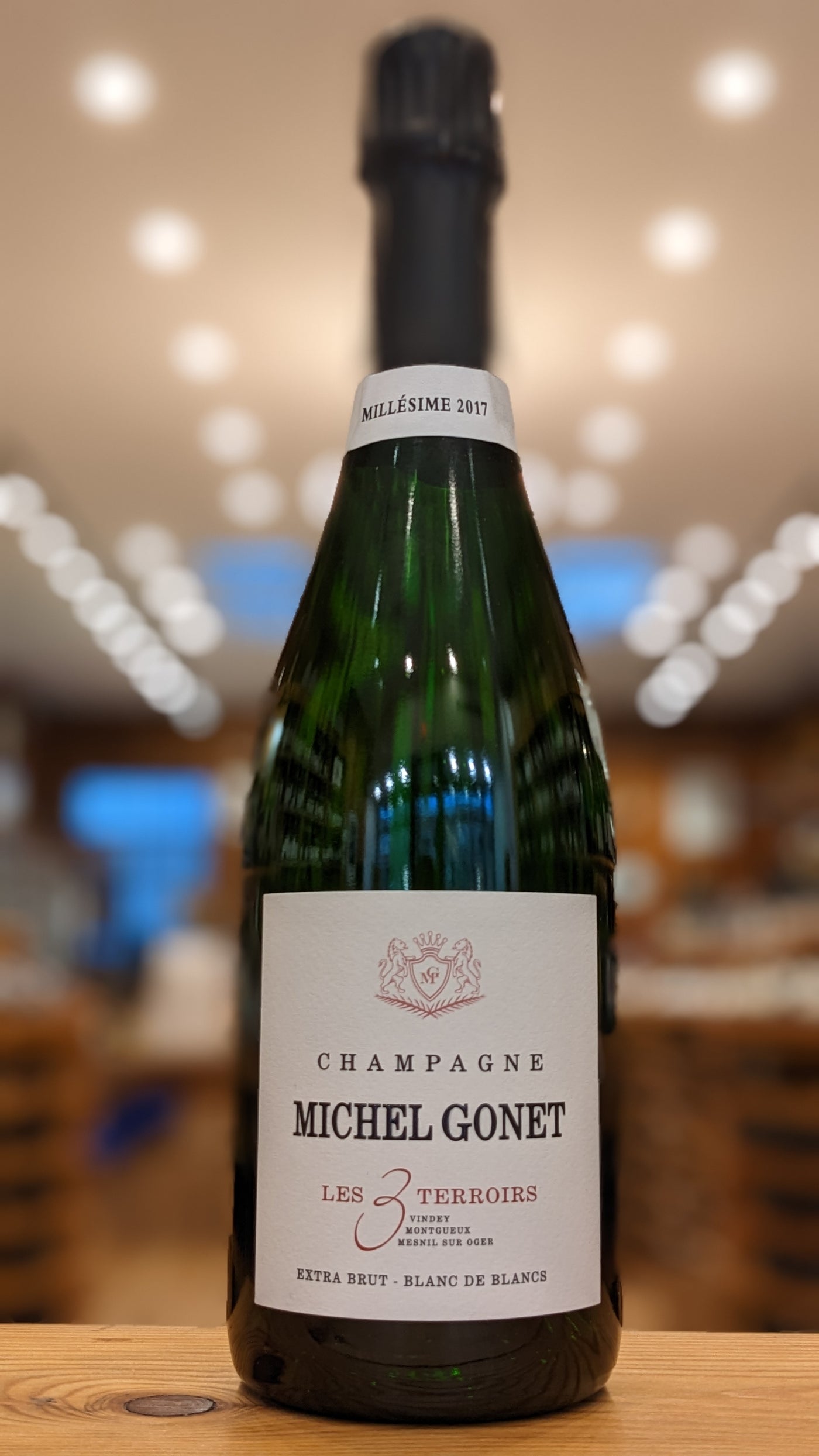 Michel Gonet Les 3 Terroirs Blanc de Blancs Champagne  2018