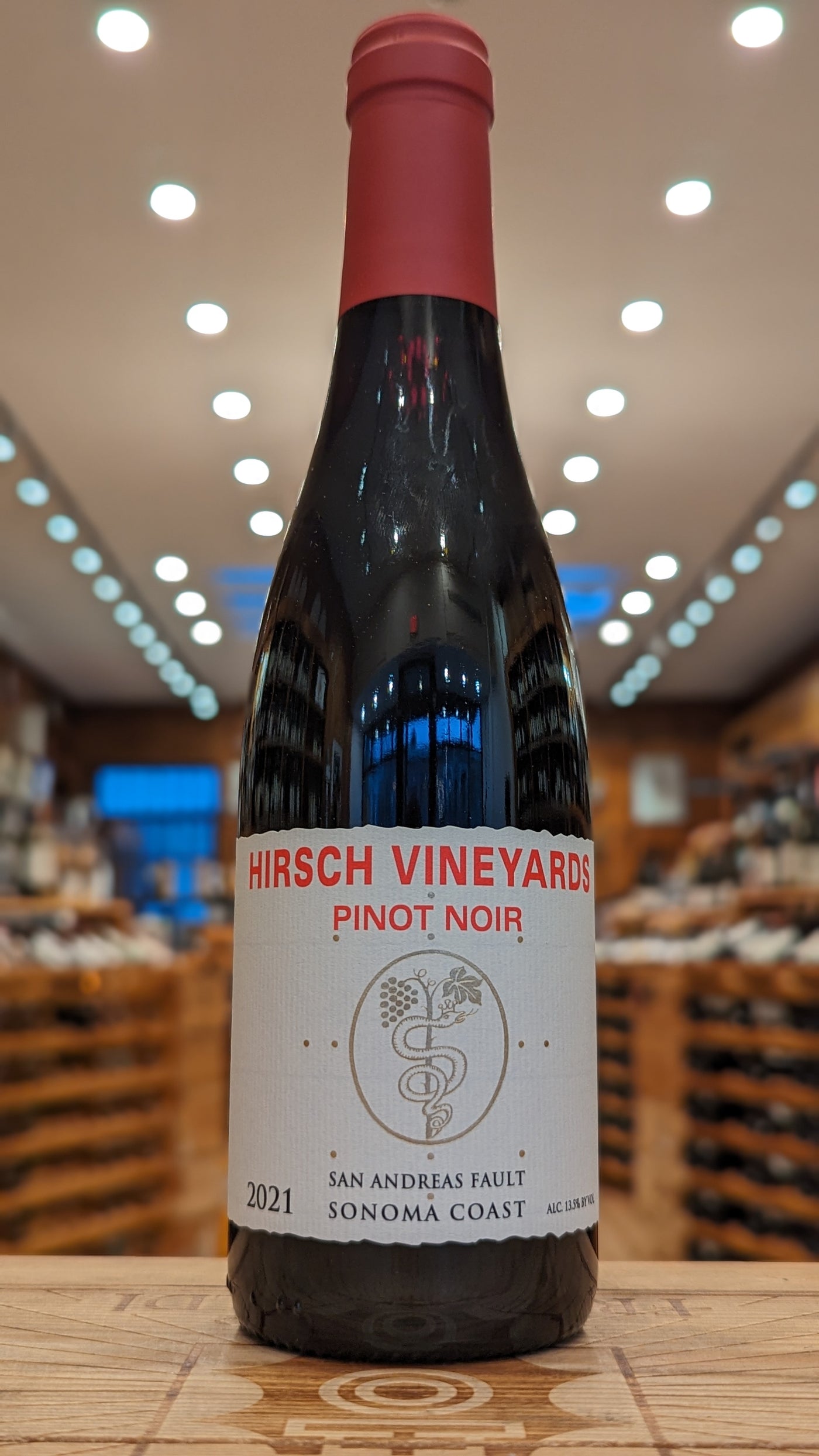 Hirsch San Andreas Fault S. Coast Pinot Noir 2021 375ml