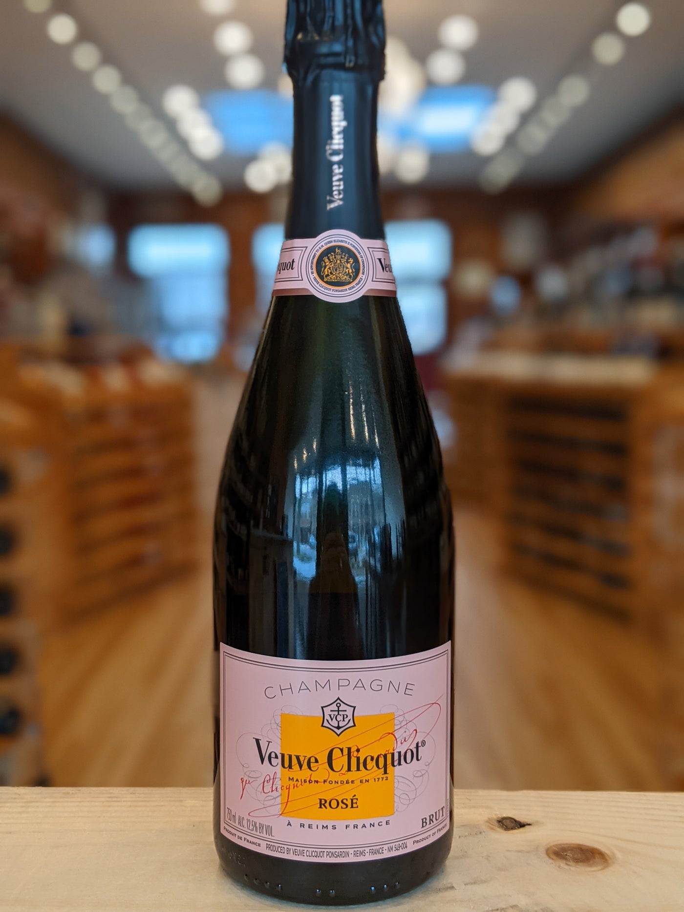 Veuve Clicquot Brut Rose Champagne, A Reims, France - 750 ml bottle